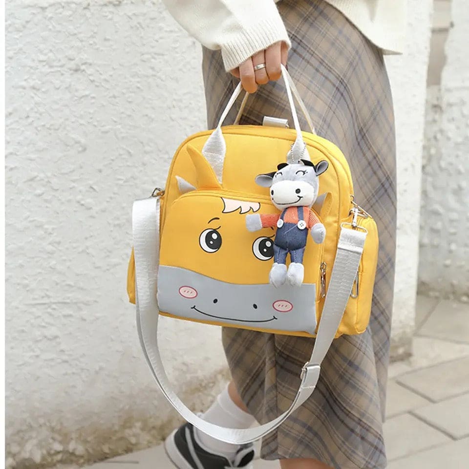Luxury Multifunction Mother Backpack, Cartoon Cow Waterproof Diaper Bag, Fashion Mummy Baby Bag, Convenient Baby Nursing Bag, Oxford Cartoon Women Backpack, Large Capacity Women Handbag With Side Pockets, Mommy Multipurpose Bag Luxury Multifunction Mother Backpack, Cartoon Cow Waterproof Diaper Bag, Fashion Mummy Baby Bag, Convenient Baby Nursing Bag, Oxford Cartoon Women Backpack, Large Capacity Women Handbag With Side Pockets, Mommy Multipurpose Bag
